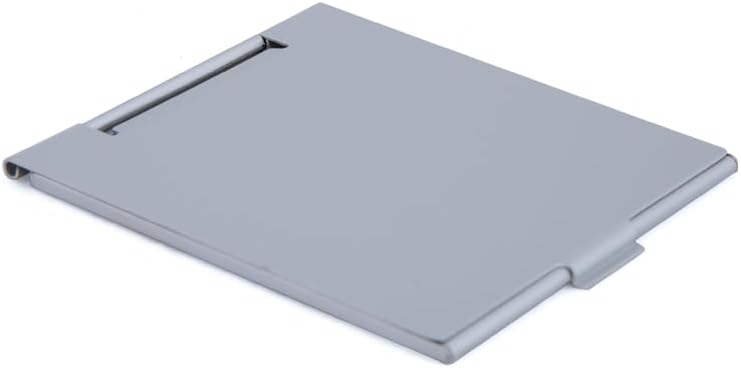 Daiso Aluminum Slim Mirror – Square Shape White - Image 3